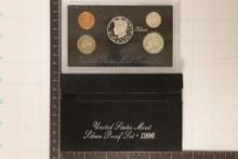 1996 US SILVER PROOF SET (WITH BOX)