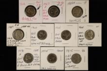 ERRORS 10-JEFFERSON NICKEL ERRORS 1946-1975