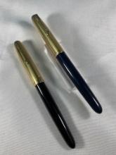 PAIR OF PARKER VACUMATIC FOUNTAIN PENS