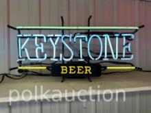 KEYSTONE NEON SIGN  **NO SHIPPING AVAILABLE**