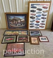 MISC FRAMED PICTURES & PRINTS