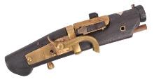 RARE Imperial Japanese Miniature 18th Century Matchlock Pistol - Antique - no FFL necessary (MGX1)