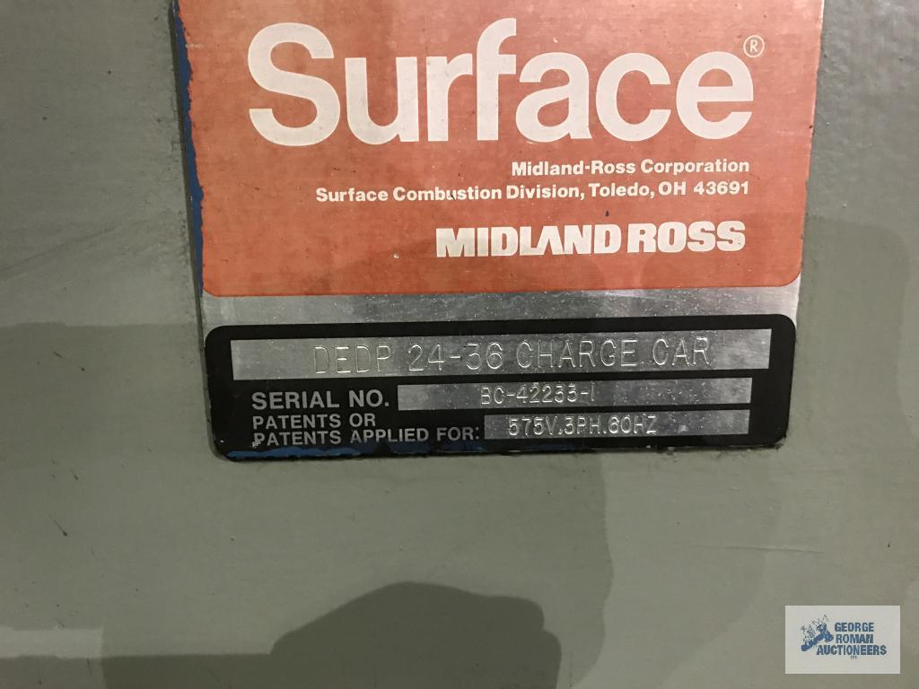 SURFACE COMBUSTION DEDP 24-36 CHARGE CAR. SN#.BC-42233-1.