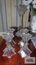 Star design candle holders