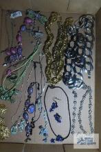 Costume jewelry necklaces