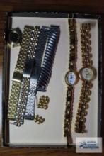 Ladies watches and watch bands