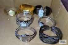 Ladies cuff watches