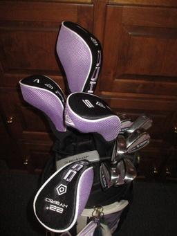 Dunlop Alero DDH Womens Left Hand Golf Clubs in Bag