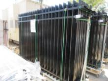 New Unused 10' x 7' HD Welded Steel Fencing,