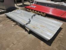 New Unused 35"x8' Clear Polycarbonate Roof Panels,