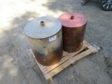 Lot Of (2) Steel Core Drill Bits