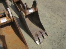 Lot Of 18" Backhoe Tooth Bucket,