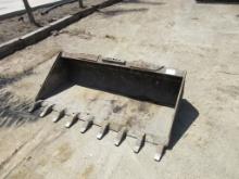 72" Skid Steer Tooth Bucket