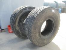 (2) Unused 525/80R 25 Michelin Tires