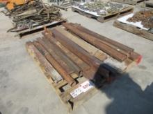 Lot Of Steel Flatbed Stake Sides