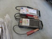 Lot Of (2) Battery Load Testers
