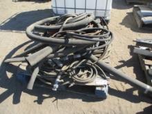 Lot Of Various Truck Air Hoses & Misc Hoses