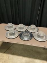 Collection of 6 Vintage 60's Corvette Rally Caps - See pics