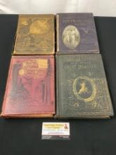 4 Antique Books, Mother Home Heaven, San Francisco Horror, The beautiful, the wonderful and the w...