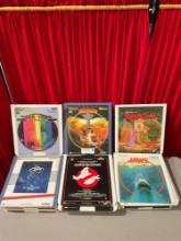 40+ pcs Vintage Laser Disc Classic Movie Collection. Star Trek, Star Trek II Wrath of Khan, Jaws.