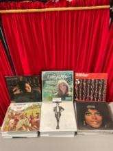 80+ pcs Vintage Music Vinyl LP Record Collection. Diana Ross, Joan Baez, Anne Murray & More! See