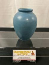 Early 20th Century American Ceramics Rookwood Small Blue Vase, 5 inch tall
