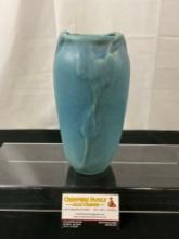 Early 20th Century American Rookwood Pottery Soft Blue Vase, 9 inches tall