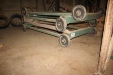 Steel Lumber Cart 4' x 7' (Located in Old Mill Building)