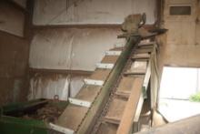 20' Barnsweep Conveyor w/Dr, Countetr Clockwise Rotation (Chipper to Shaker