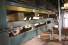 T.S.M. 24" x 24' x 9.5" Deep Vibratory Conveyor w/Dr & Substructure to Grou