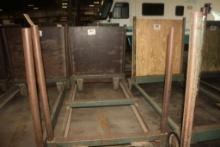 Steel Lumber Cart 4' x 7' w/Even End