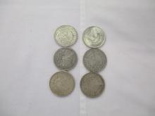 US Morgan Dollars all 1921 6 coins