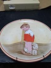 Collector Plate-Bradford Exchange Thank God for Fido
