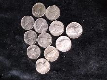 Coin-Collection 12 1960 p Nickels