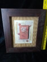 Artwork-Framed Shadowbox -Prelude Floral by Maxine Collins