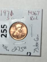 1971 S Lincoln Memorial Cent Coin  