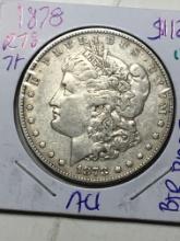 1878 P Morgan Dollar Revision Of 78 7 Tail Feathers