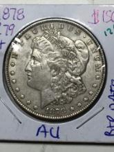 1878 P Morgan Dollar Revision Of 79 7 Tail Feathers