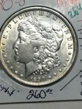 1890 O Morgan Dollar