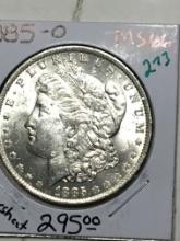 1885 O Morgan Dollar