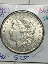 1880 O Morgan Dollar