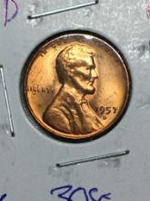 1957 D Lincoln Wheat Cent