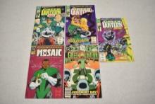 Five DC Green Lantern Comics