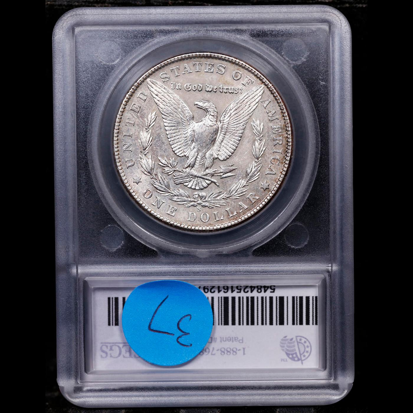 ***Auction Highlight*** 1904-s Morgan Dollar 1 Graded ms64+ By SEGS (fc)