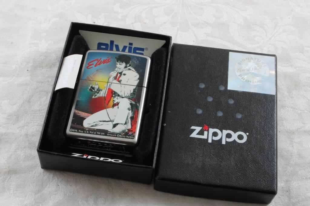 2013 New in Box Elvis Presley Zippo Lighter