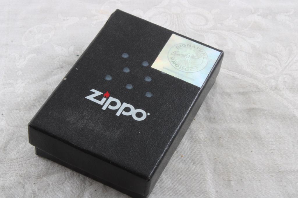 2013 New in Box Elvis Presley Zippo Lighter