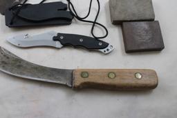 Knives & Sharpening Stones