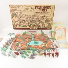 Marx Prehistoric Times Series 500 Play Set in Box