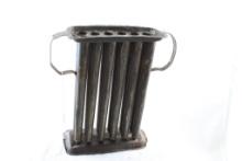 Antique Tin 12 Hole Candle Mold