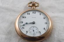 Elgin 17J Pocket Watch Running B&B Royal Case